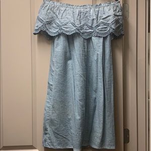 Off the shoulder dress